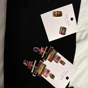 Katie spade earring set, multicolor